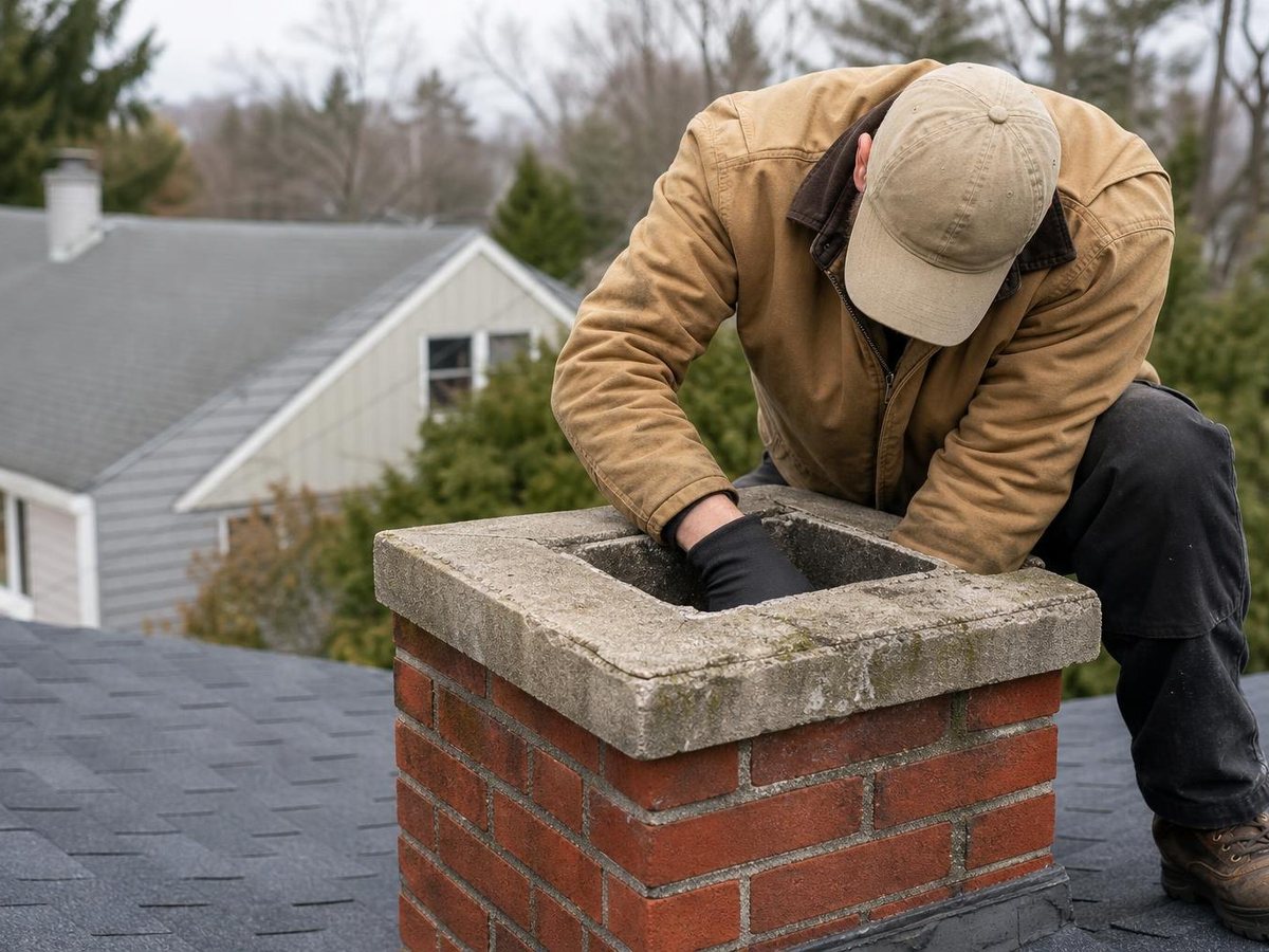 Linda Chimney Repair work in Amityville